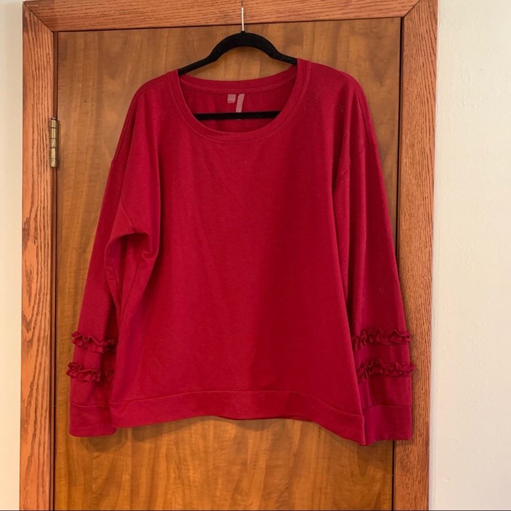 Sweatshirt with Detail Sleeve